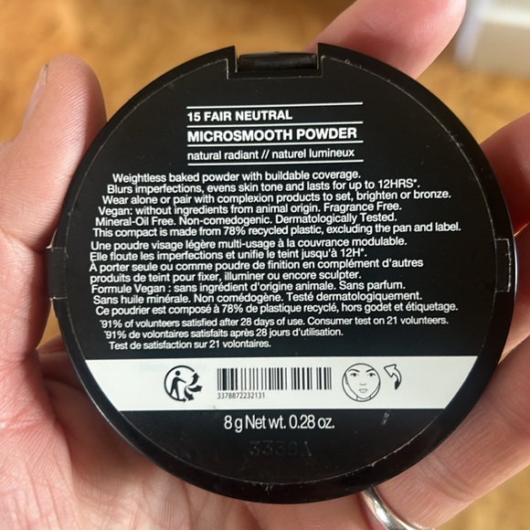 Sephora MicroSmooth Powder in 15 Fair Neutral - Picture 5 of 5